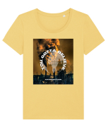 You Gotta Believe Tricou mânecă scurtă guler larg fitted Damă Expresser