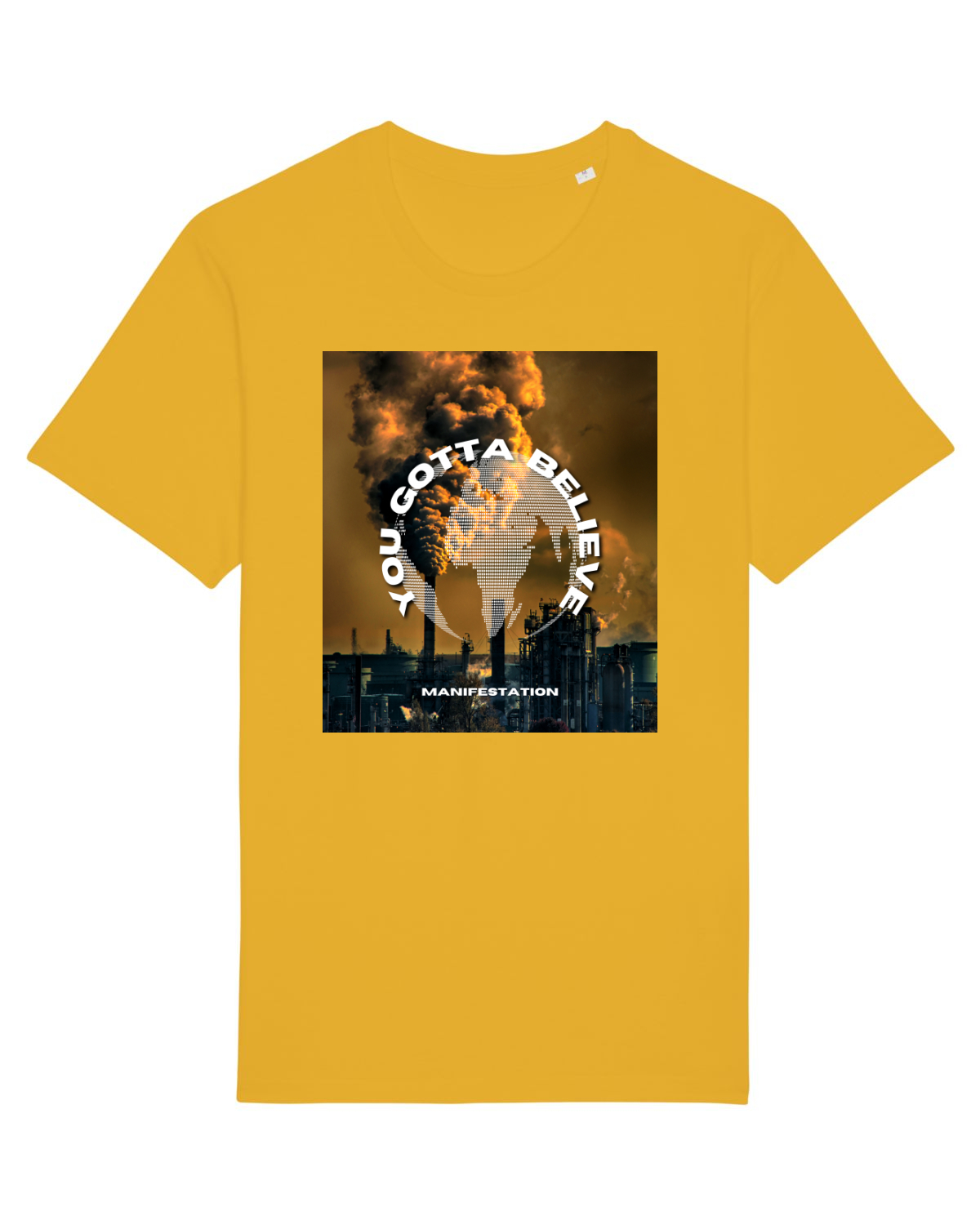 Tricou mânecă scurtă Unisex Rocker Spectra Yellow