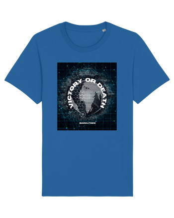 Victory Or Death Royal Blue