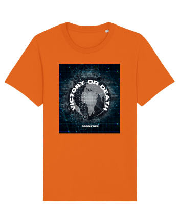 Victory Or Death Bright Orange