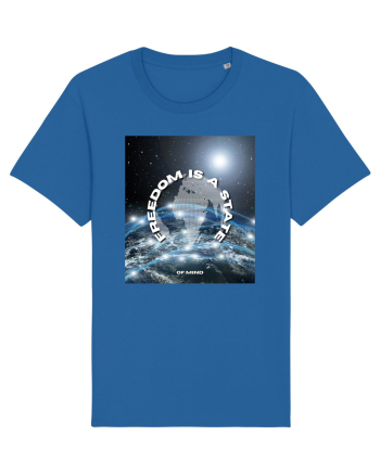 Freedom Is A State Royal Blue