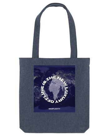 Offline Is The New Luxury Midnight Blue