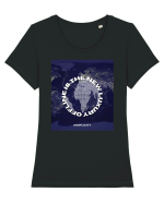 Offline Is The New Luxury Tricou mânecă scurtă guler larg fitted Damă Expresser