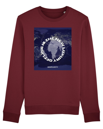Offline Is The New Luxury Burgundy