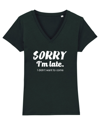 Sorry I'm Late Black