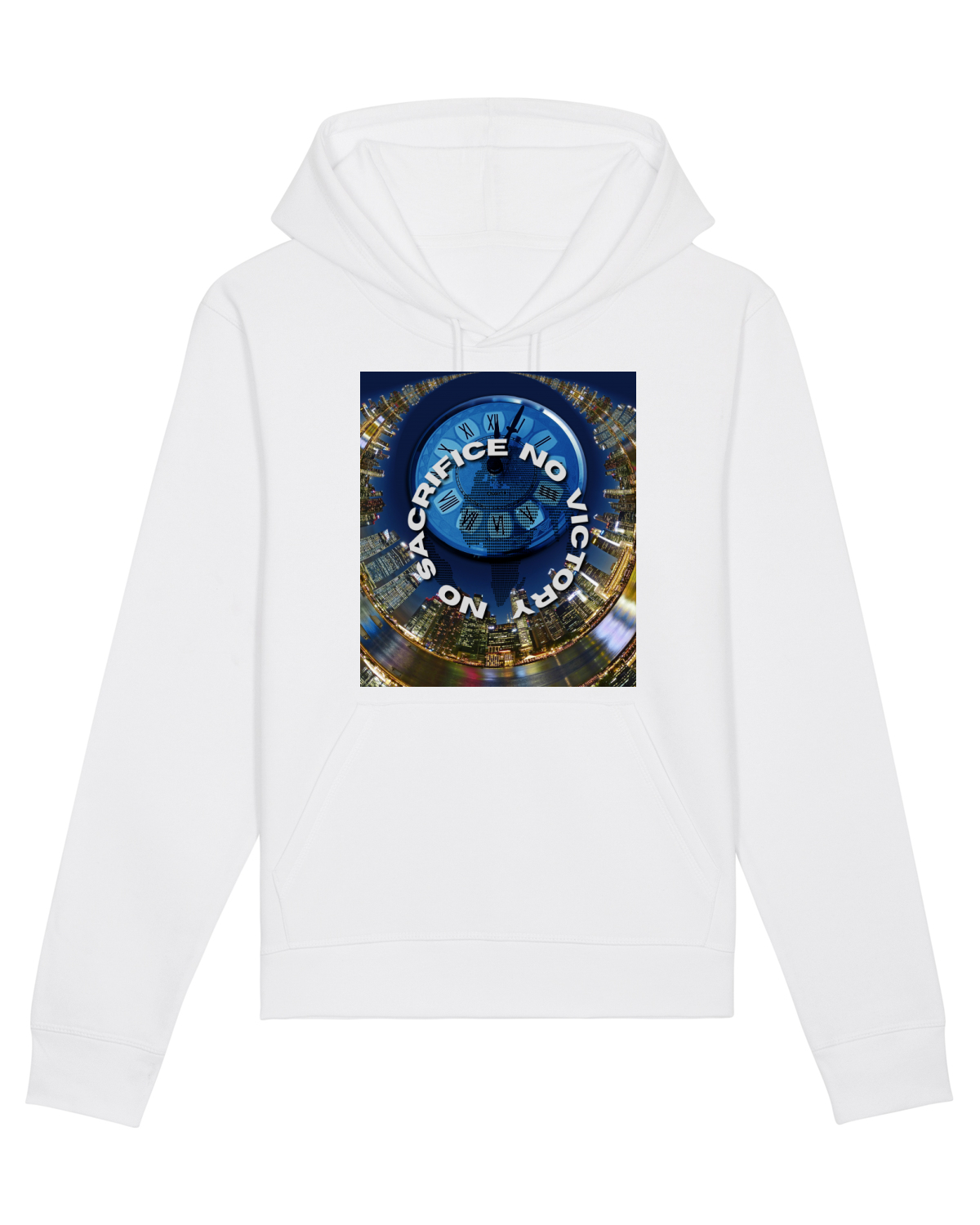 Hanorac Unisex Drummer White
