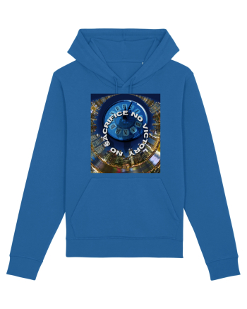 No Sacrifice No Victory Royal Blue