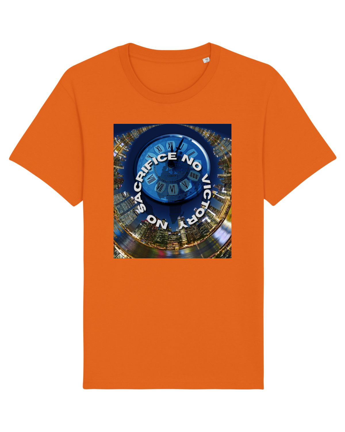 Tricou mânecă scurtă Unisex Rocker Bright Orange