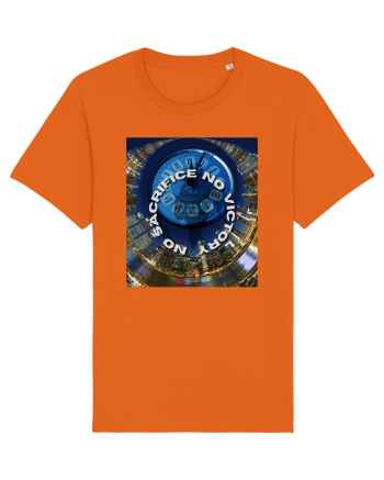 No Sacrifice No Victory Bright Orange
