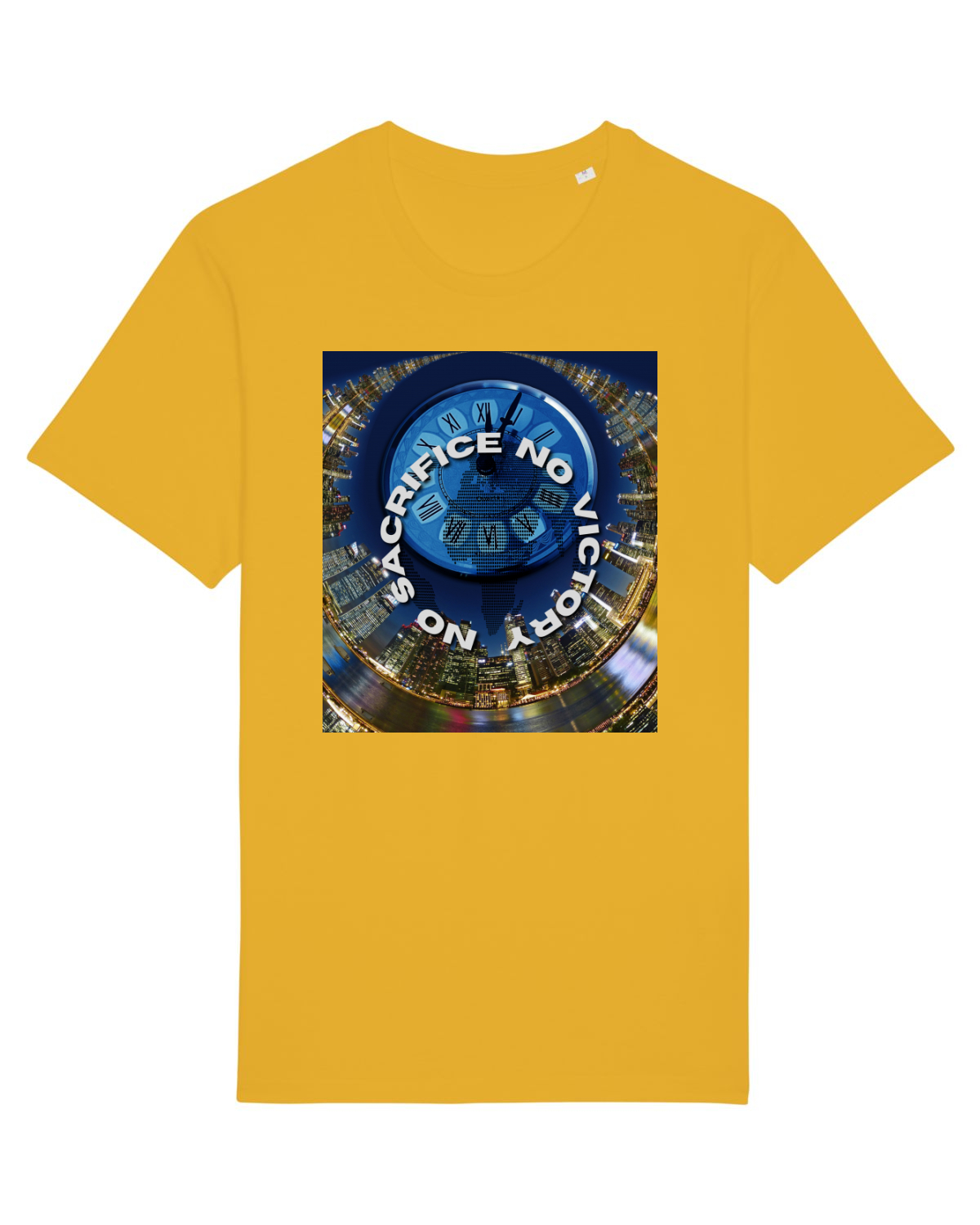 Tricou mânecă scurtă Unisex Rocker Spectra Yellow
