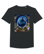 No Sacrifice No Victory Tricou mânecă scurtă guler larg Bărbat Skater