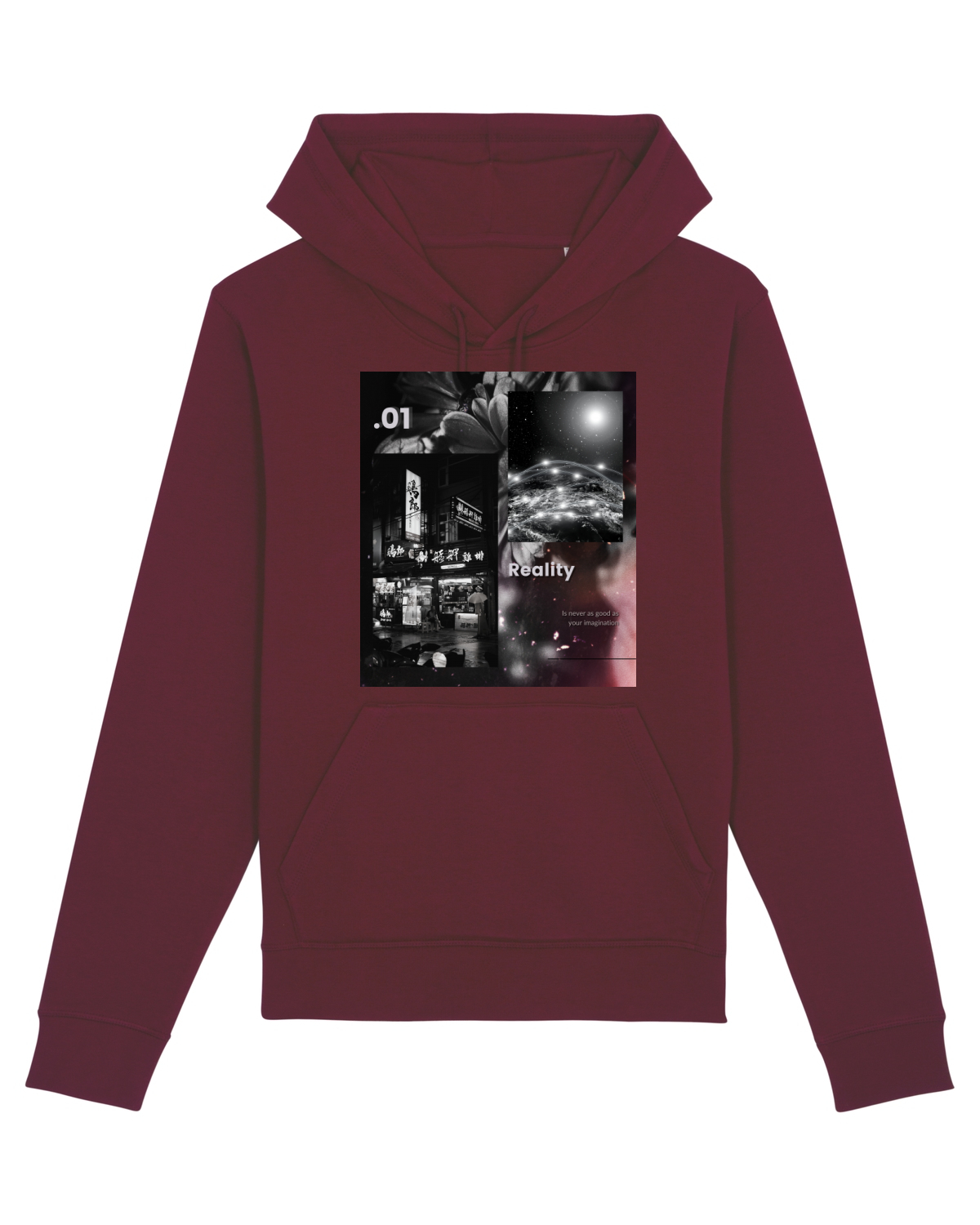 Hanorac Unisex Drummer Burgundy