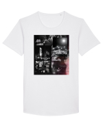 Reality  Tricou mânecă scurtă guler larg Bărbat Skater