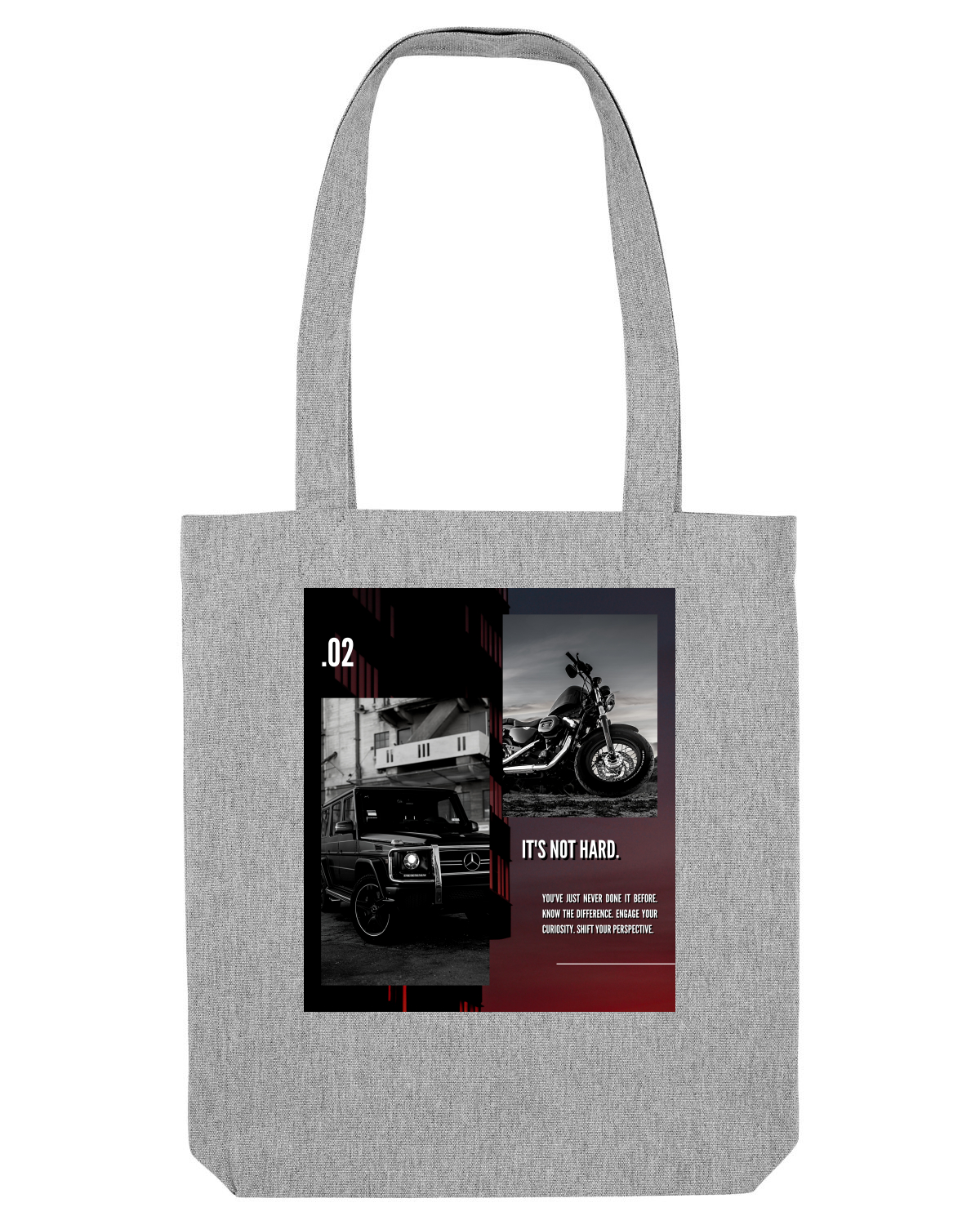 Sacoșă textilă Heather Grey