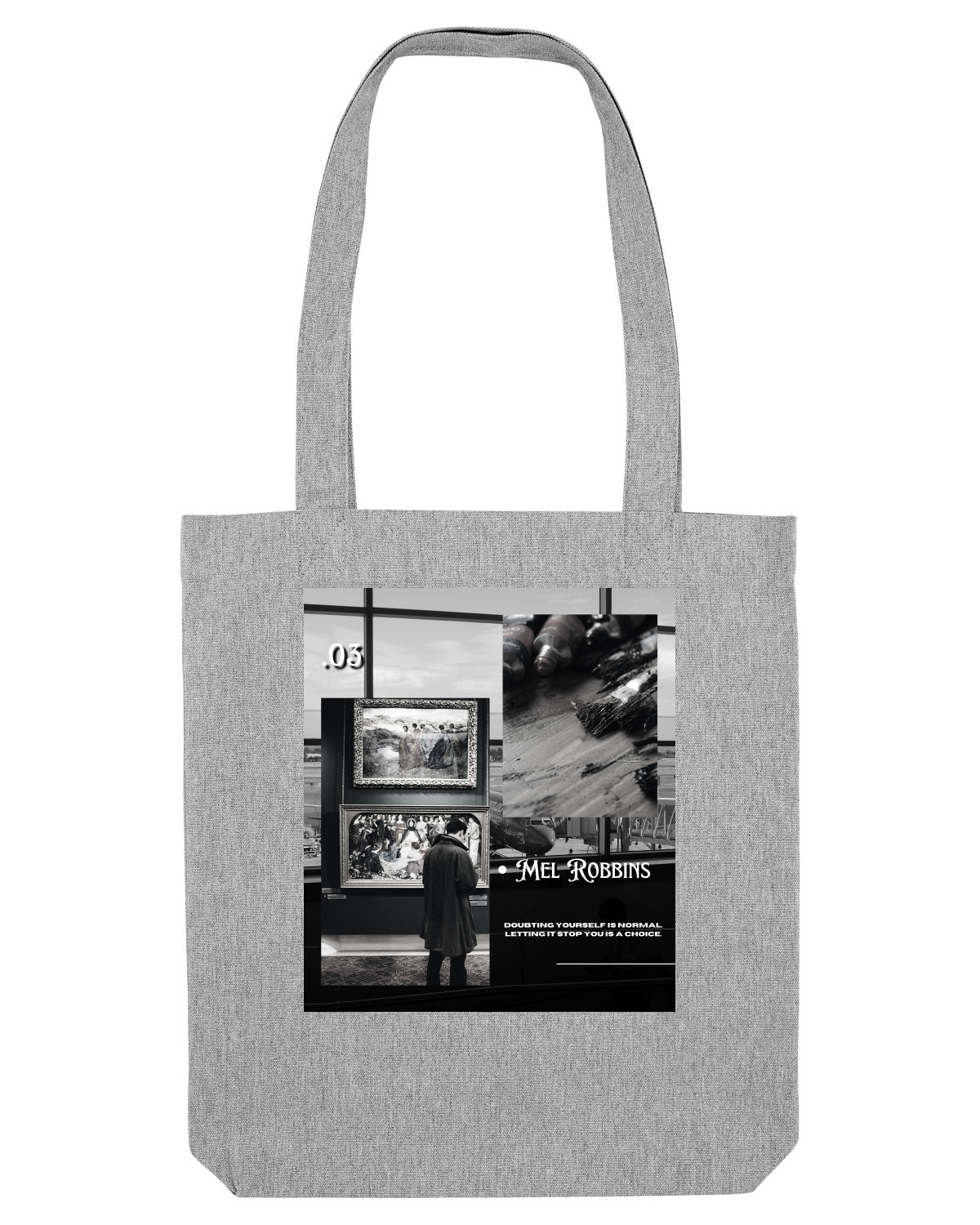 Sacoșă textilă Heather Grey