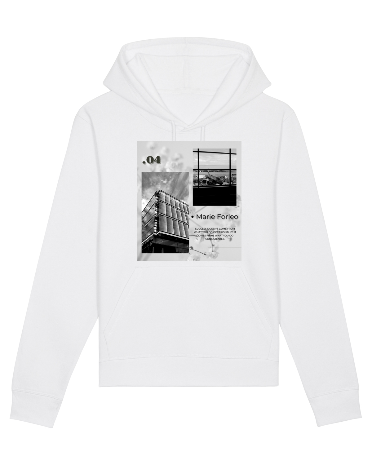 Hanorac Unisex Drummer White