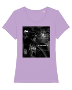 Unknown Tricou mânecă scurtă guler larg fitted Damă Expresser