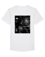 Unknown Tricou mânecă scurtă guler larg Bărbat Skater