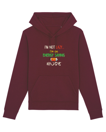 Energy saving mode Burgundy