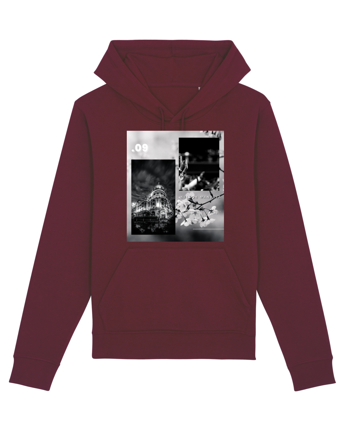 Hanorac Unisex Drummer Burgundy