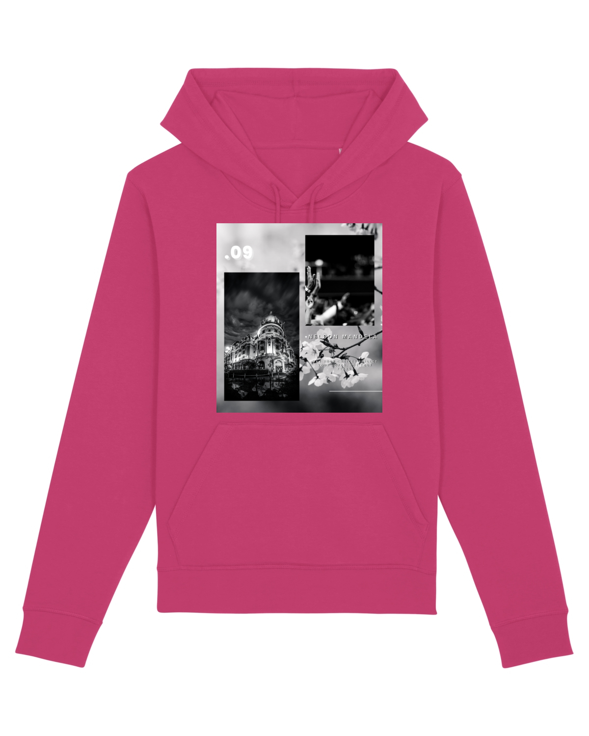 Hanorac Unisex Drummer Raspberry