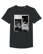 N M 0 9 Tricou mânecă scurtă guler larg Bărbat Skater