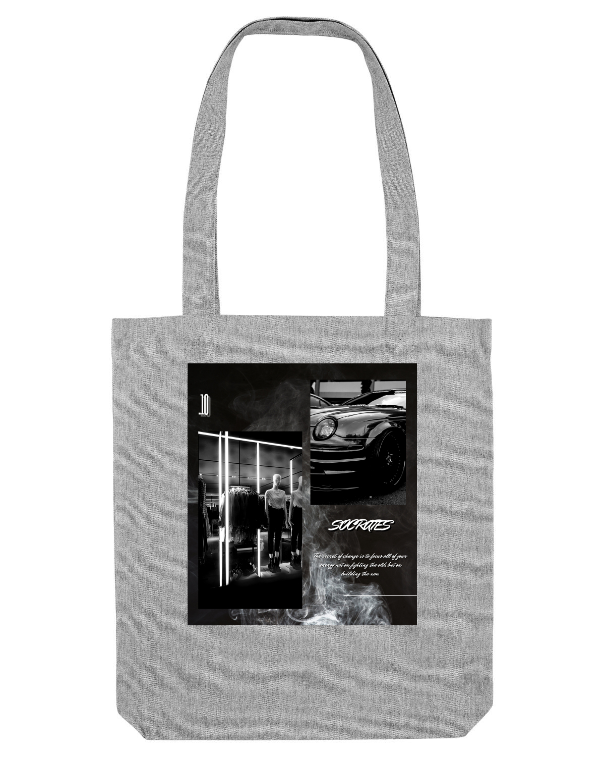 Sacoșă textilă Heather Grey