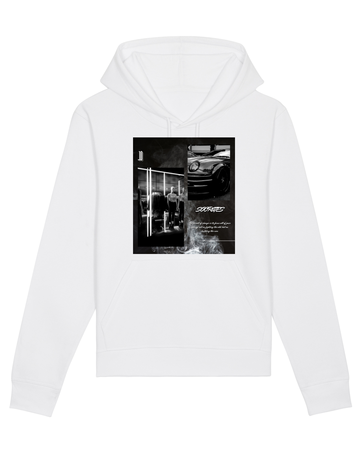 Hanorac Unisex Drummer White