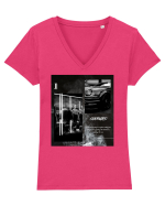 S 10 Tricou mânecă scurtă guler V Damă Evoker