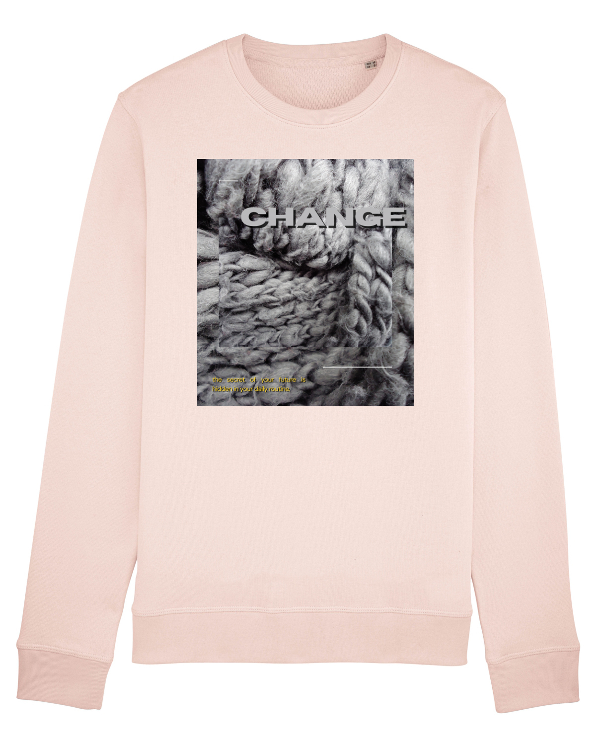 Bluză mânecă lungă Unisex Rise Candy Pink