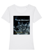 SECRET Tricou mânecă scurtă guler larg fitted Damă Expresser