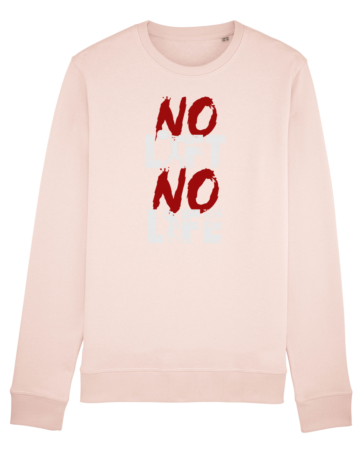 Bluză mânecă lungă Unisex Rise Candy Pink