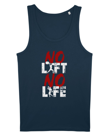 No Lift No Life Navy