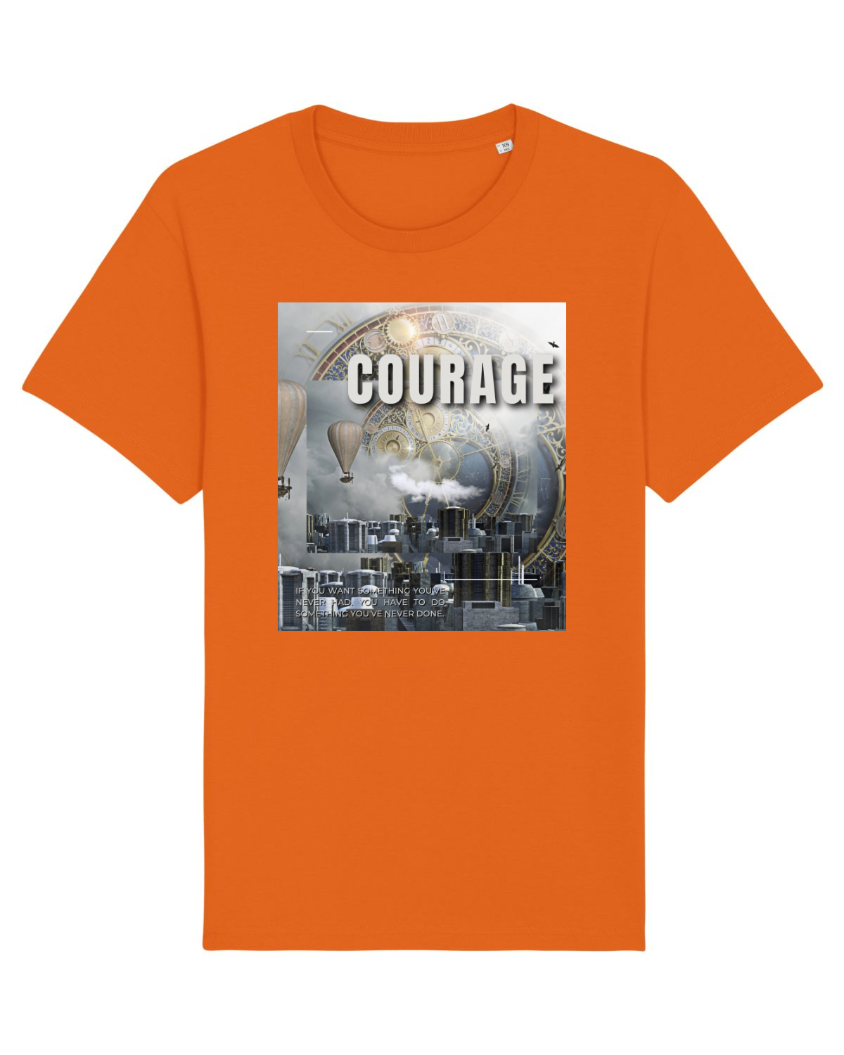 Tricou mânecă scurtă Unisex Rocker Bright Orange