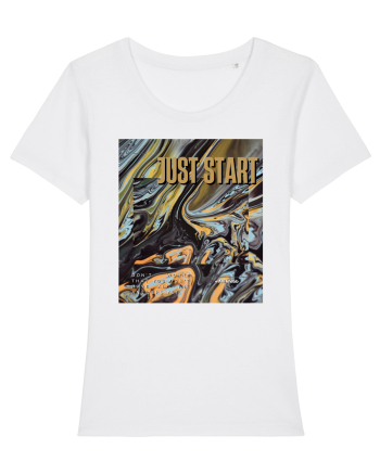 JUST START White