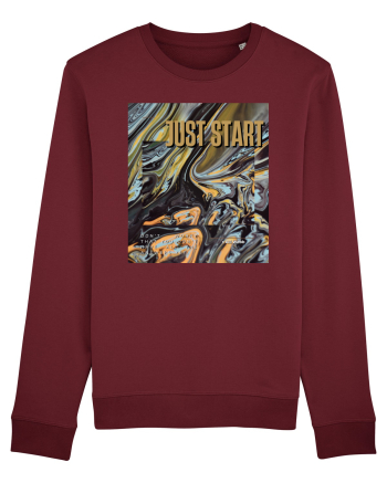 JUST START Burgundy