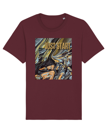 JUST START Burgundy