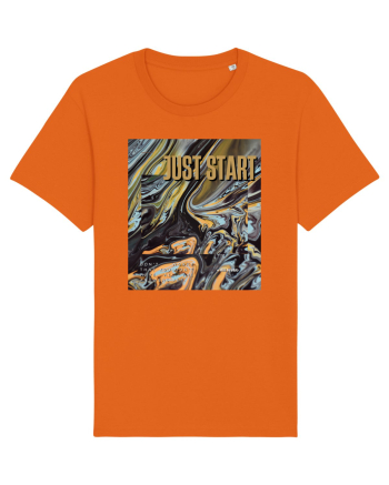 JUST START Bright Orange