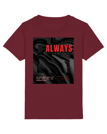ALWAYS OGM Burgundy