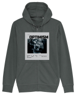OPTIMISM Hanorac cu fermoar Unisex Connector