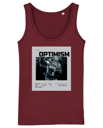 OPTIMISM Burgundy