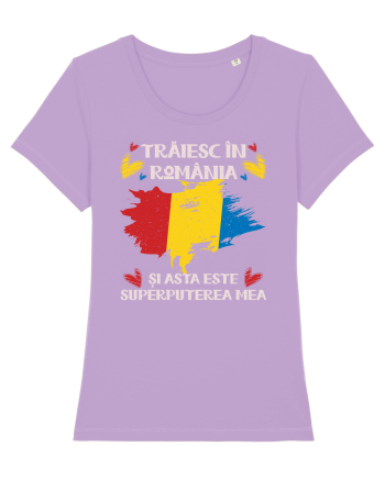 Trăiesc în România - v2 - grunge Lavender Dawn