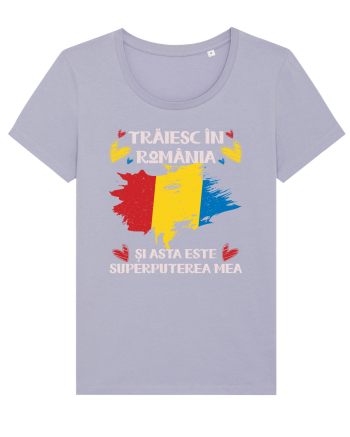 Trăiesc în România - v2 - grunge Lavender