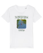 The fish are calling must go Tricou mânecă scurtă  Copii Mini Creator