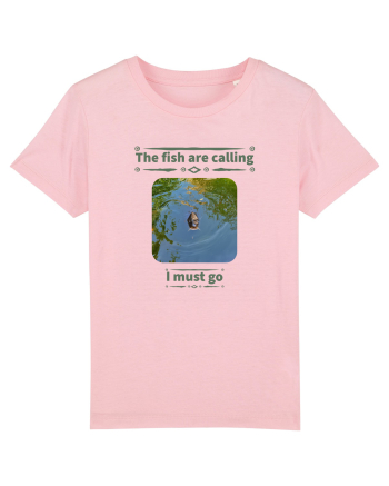 The fish are calling must go Cotton Pink