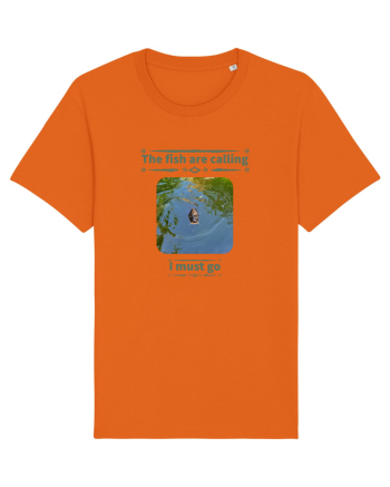 The fish are calling must go Bright Orange