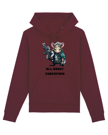 ALL ABOUT CYBERPUNK - V1 Burgundy