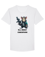 ALL ABOUT CYBERPUNK - V1 Tricou mânecă scurtă guler larg Bărbat Skater