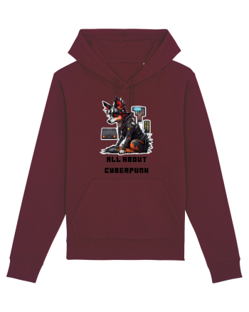 ALL ABOUT CYBERPUNK - V2 Burgundy