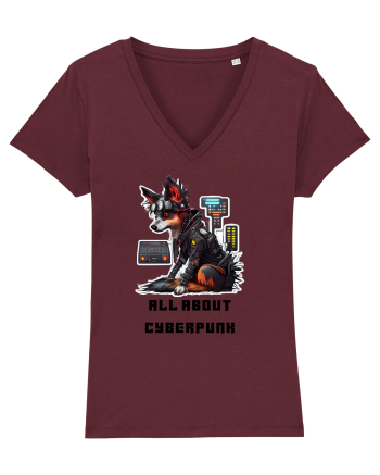 ALL ABOUT CYBERPUNK - V2 Burgundy